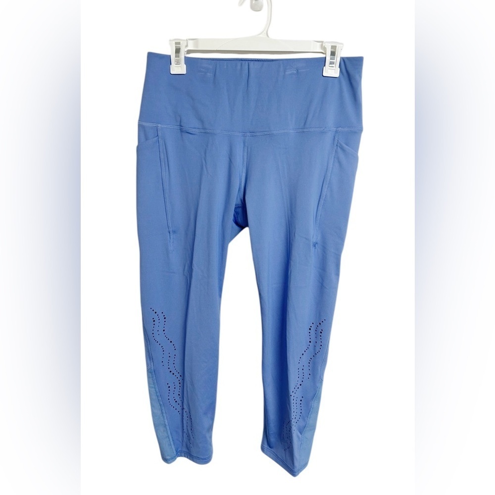 All in Motion Blue High-Waisted Sculpted Capri Leggings Sz. XXL NWT